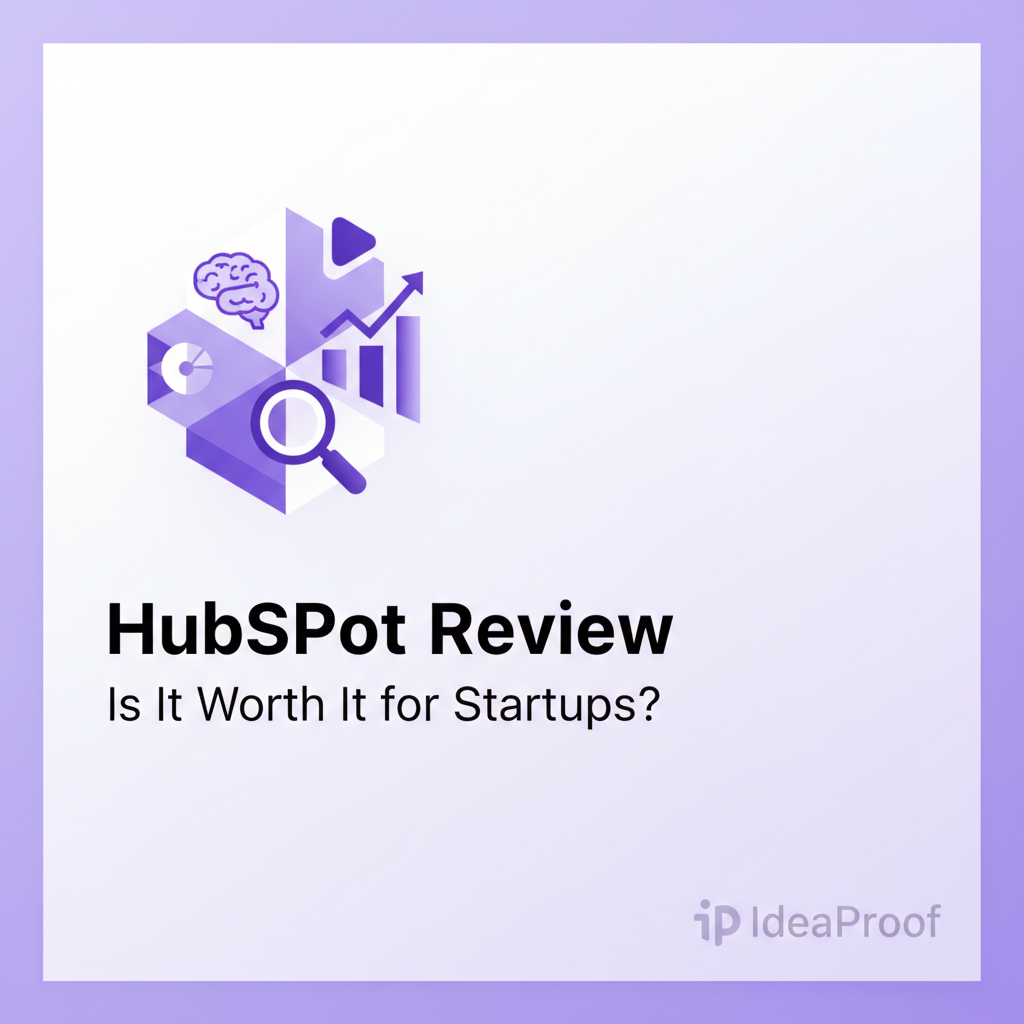 HubSpot for Startups dashboard showing growth metrics