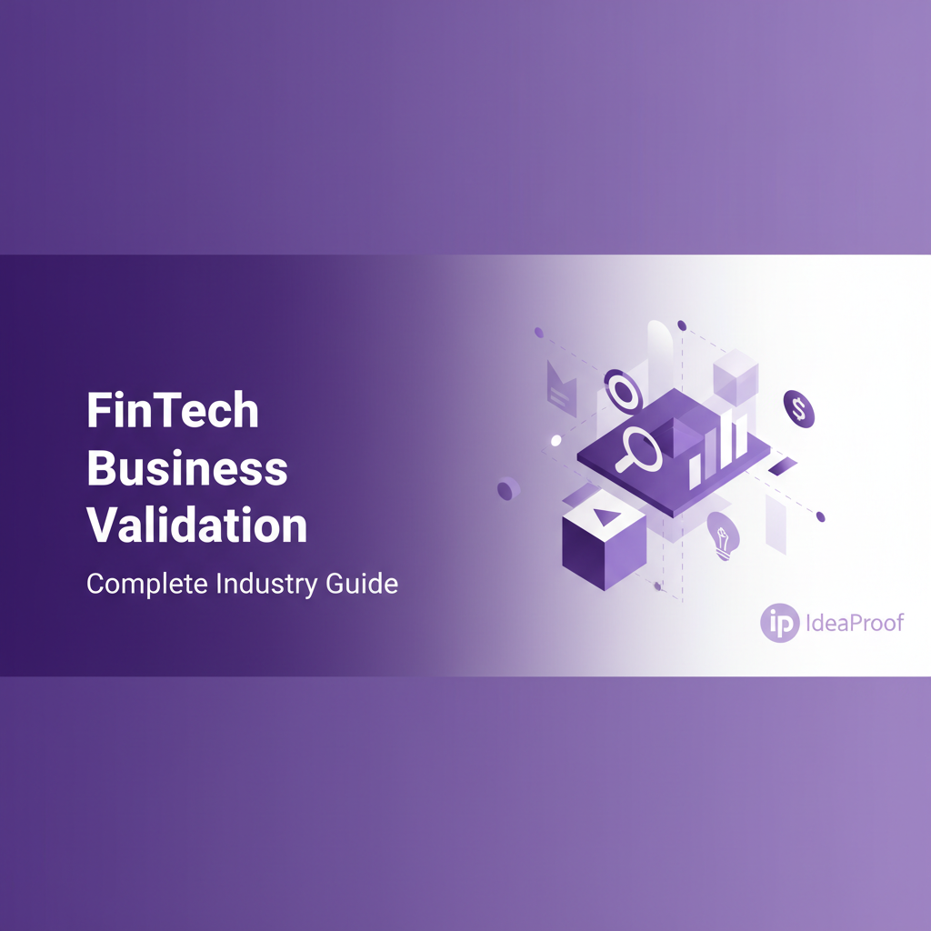 Visual guide: FinTech Business Validation: Complete Industry Guide | IdeaProof Business Validation FinTech Business Validation: Complete Industry Guide - IdeaProof AI business validation platform showing business strategy analysis and insights for entrepreneurs and startups
