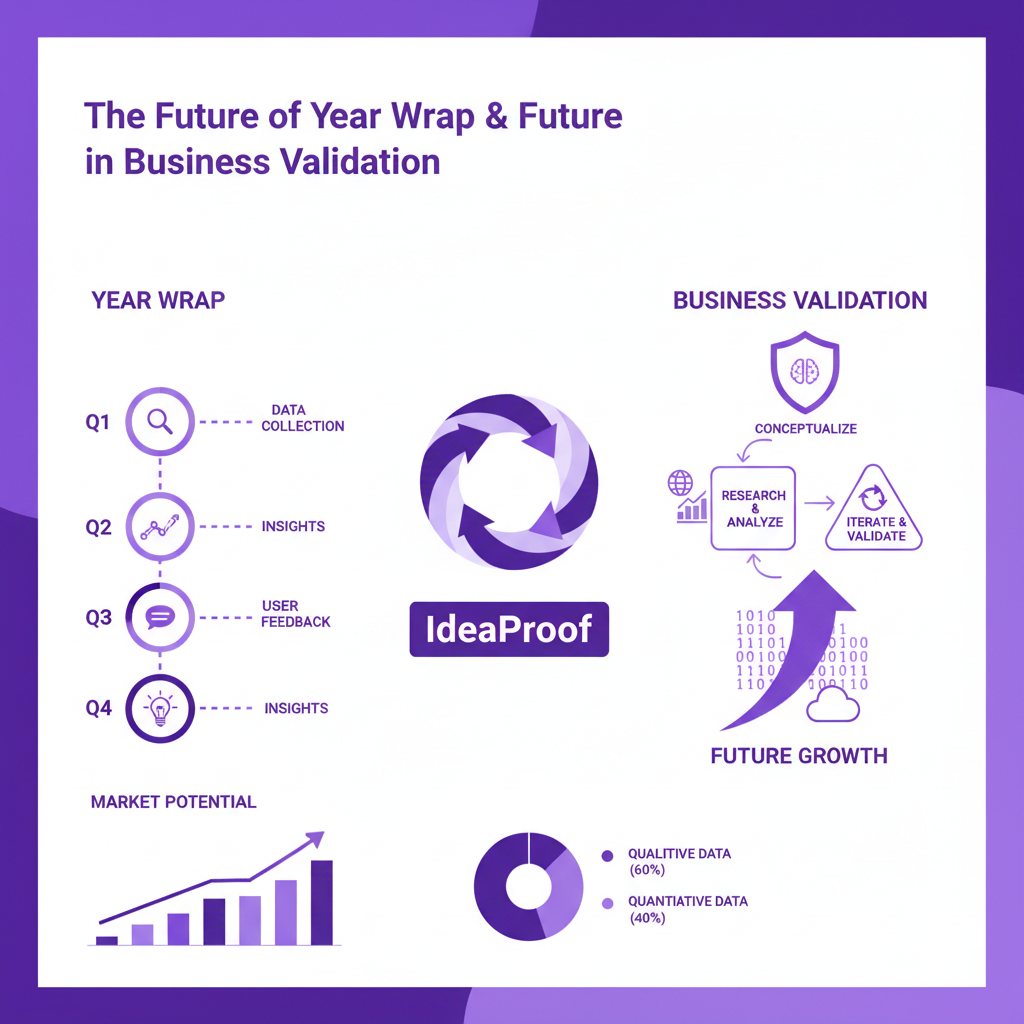 Dashboard of an AI business validation tool showing market demand score and competitor analysis.