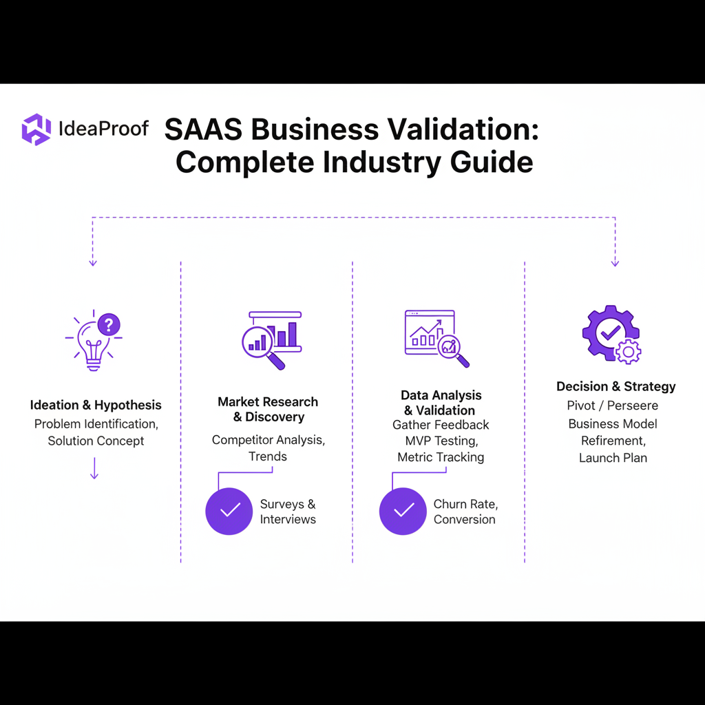 A simple landing page for a SaaS product showing a clear value proposition and an email signup form.