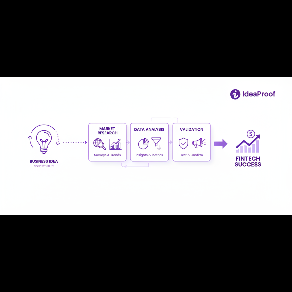 A diagram showing common validation pitfalls like confirmation bias and ignoring regulations leading to a failed startup icon.